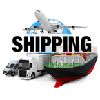 shipping service by sea air and road