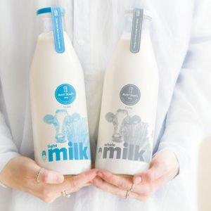 1L milk bottles