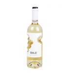 Unique style 750ml glass wine bottle with cork