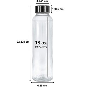 Hotsale 500ml 700ml water glass bottle stainless cap