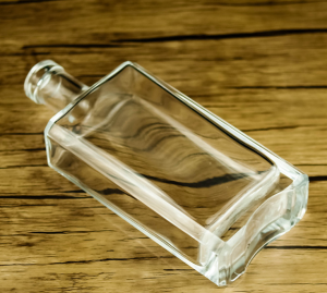 rectangular spirits bottles