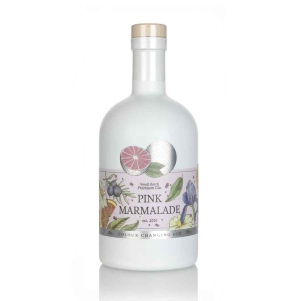 custom white gin glass bottles