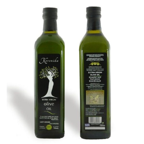 green square olive oil bottle