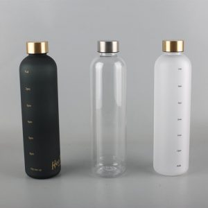 custom water glass bottles