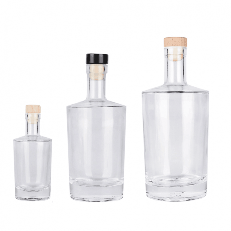 700ml frosted Vodka glass bottle - Glass bottle manufacturer-MC Glass