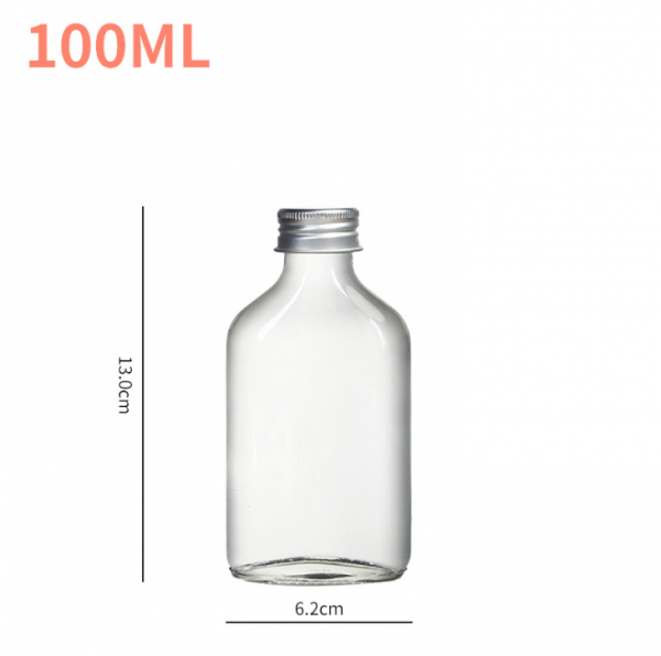 flat bottle 100ml