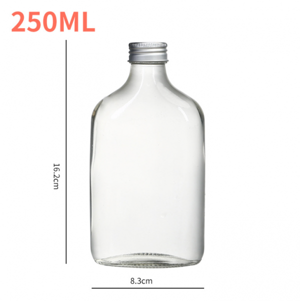 flat bottle 250ml