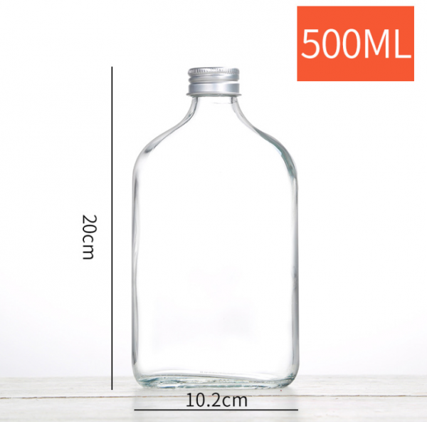 flat bottle 500ml