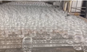 round glass jar annealing process