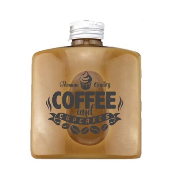 square coffee glass bottle