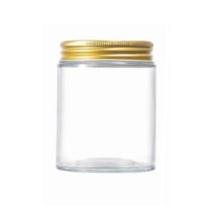 10oz straight sided glass storage jars