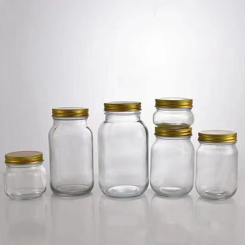 All size glass mason jars