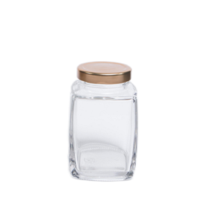 Flint luxury glass honey jar 100ml 350ml 750ml