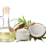Glass bottles and glass jars for coconut oil package