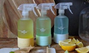 liquid soap glass bottles trend
