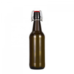 Amber 500ml swing top beer glass bottle