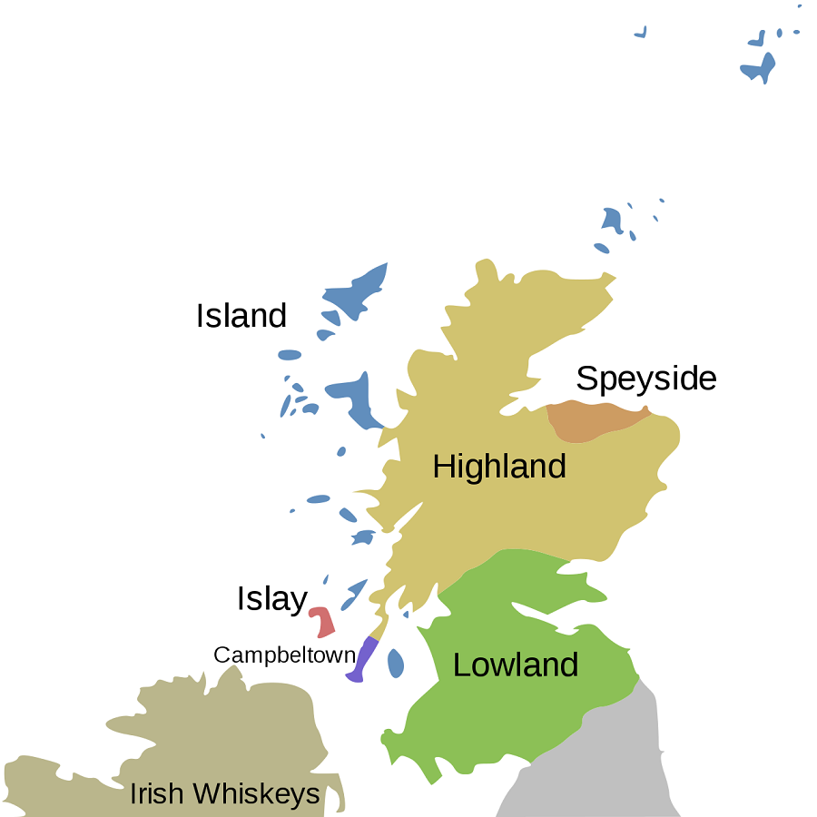 a map of Scotland