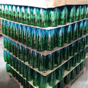 full printing on the surface of glass bottles