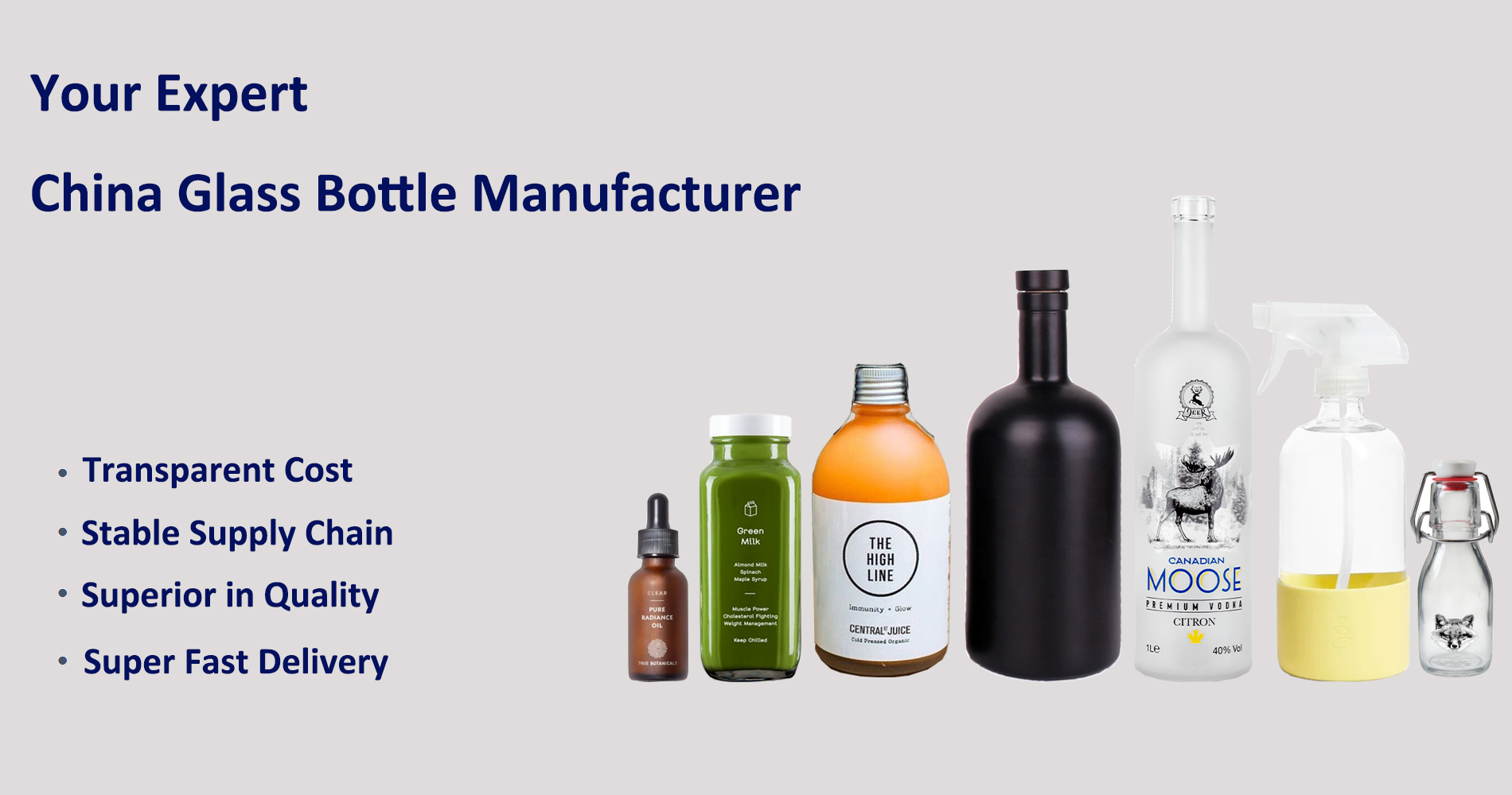China glass bottle manufacturers