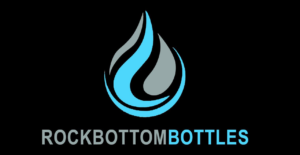 rock bottom bottles company logo