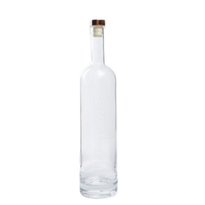 custom vodka liquor glass bottle