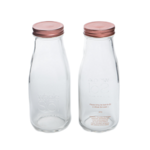 custom milk bottles