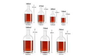 Whiskey bottle sizes