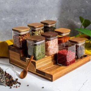 glass jars for kitchen