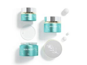 skin care jars